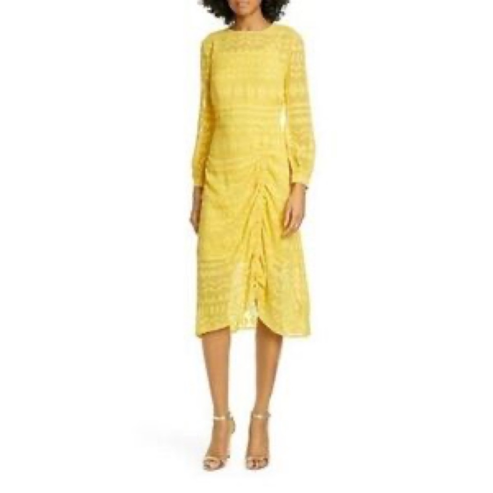 Ted Baker / Color by Numbers / Yellow Dress / NWT